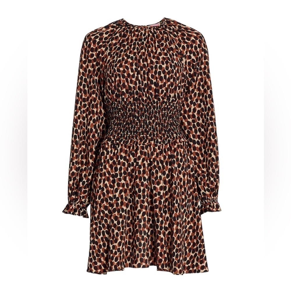 NWT KATE SPADE Dotty Leopard Spin Dress Size 2